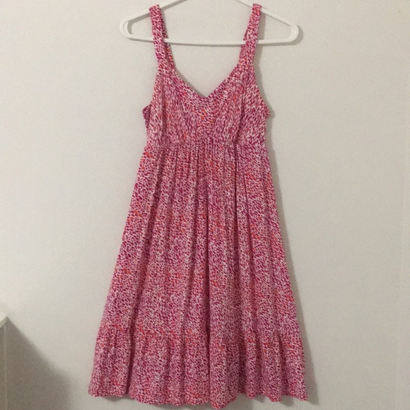 Pink, White, and Orange Dress - Picture 1 of 3